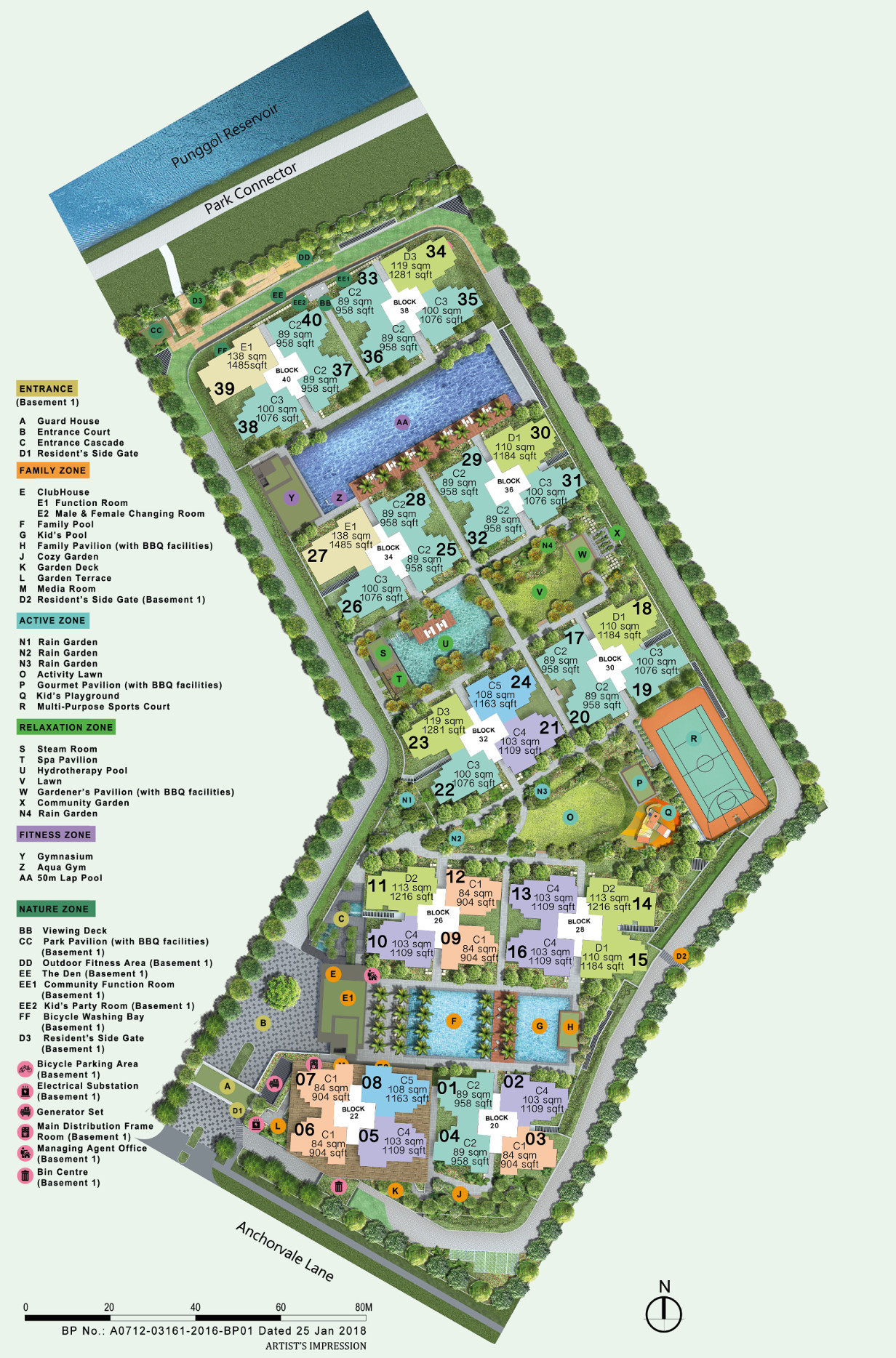 Rivercove Residences Site Plan